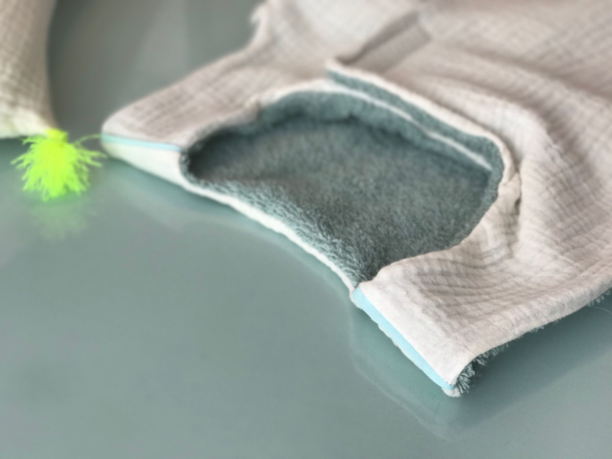 Nähen Sie einen weichen Baby-Schlafsack in der Nähschule in München-Schwabing.