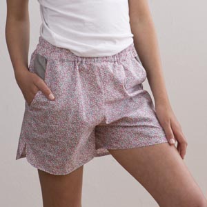 Nähen Sie einen hübschen Shorty in der Nähschule in München.