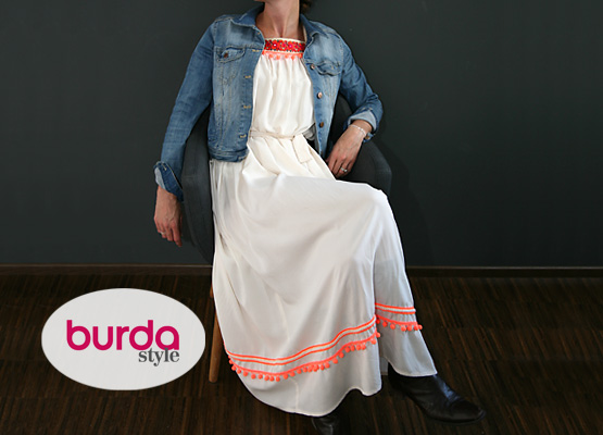 Kleid und Bluse im Boho-Style