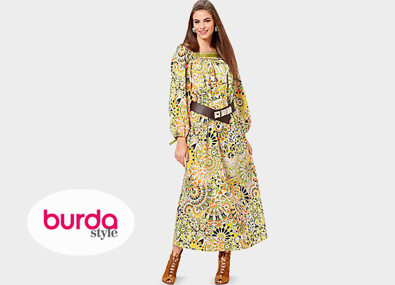 Kleid und Bluse im Boho-Style