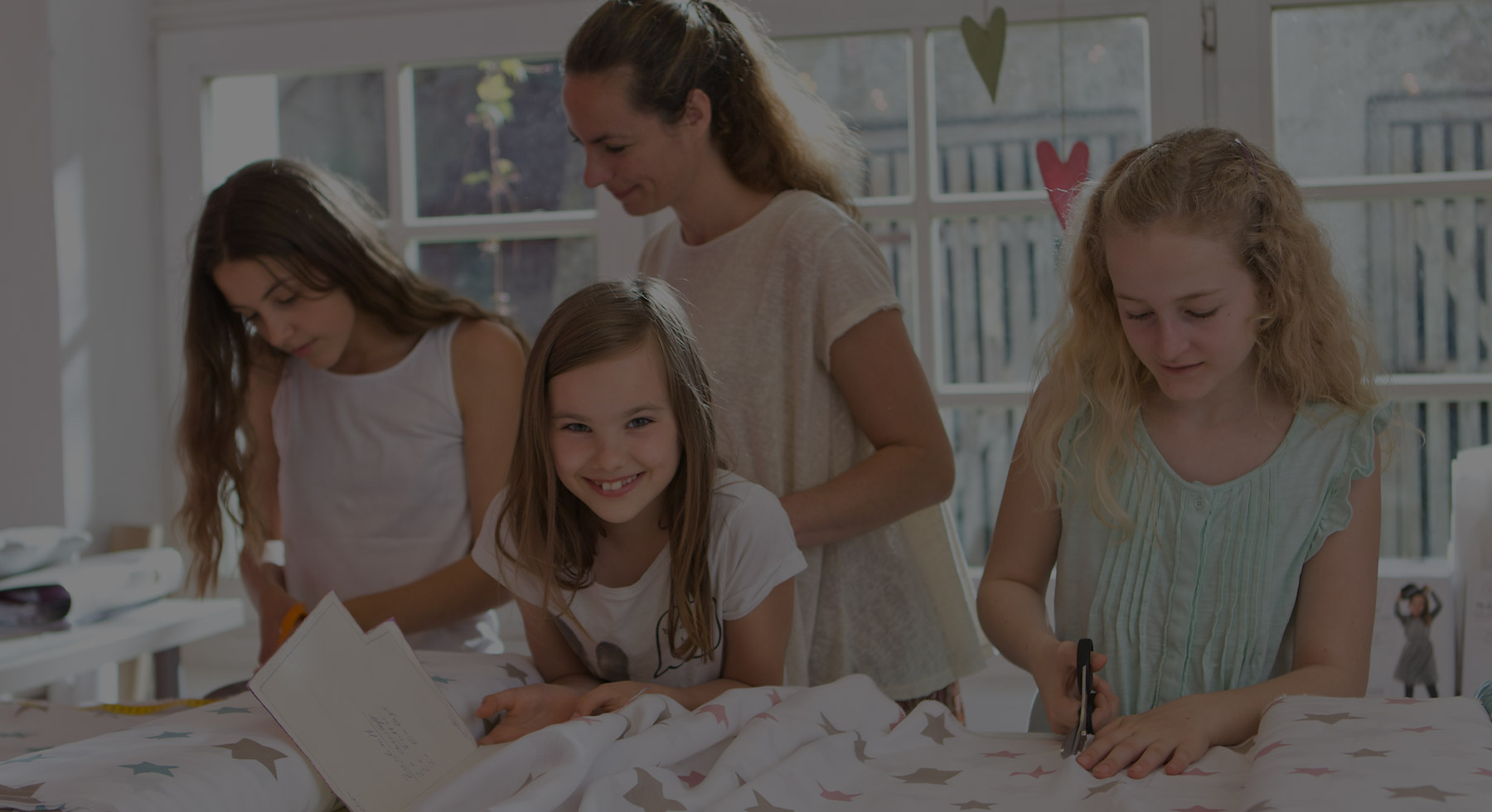 Kinder nähen mit uns alles, was Spaß macht.